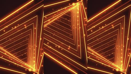 Holographic Portal Motion Background