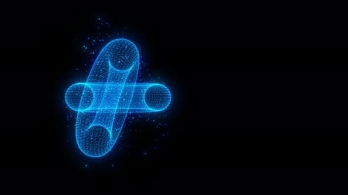 Círculos de cadena holográficos 01596