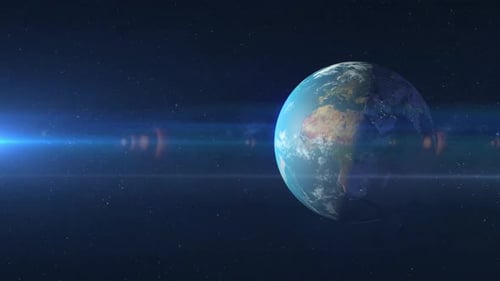 Global space exploration space travel concept digitally generated