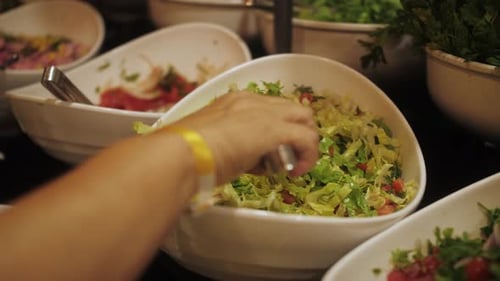 Self Service Catering Buffet in Hotel