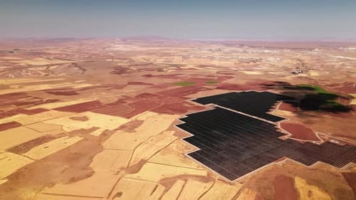 Solar Panels 4k