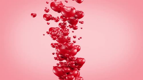 Valentine's Day Heart Loop transition