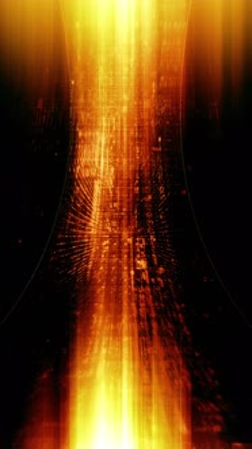 Futuristic data network visualization with glowing digital streams 11
