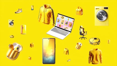 3D Product Showcase on Laptop for E-commerce