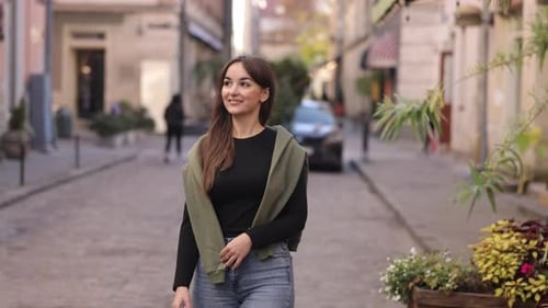 Casual Walk Street Photography Leisurely Stroll