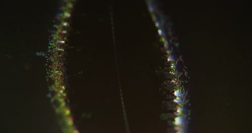 Abstract Pixel Pattern on Electronic Display