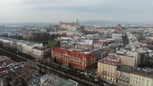 Poland's Royal City: An Epic Panorama of Krakow's Landmarks
