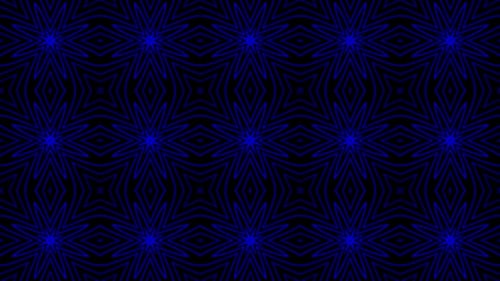 Abstraktes VJ Loop Motion-Video in blauer Farbe