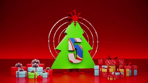 10 Sekunden Weihnachts-Countdown