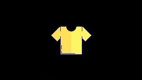 Modern T-Shirt Icon Animation Reveal