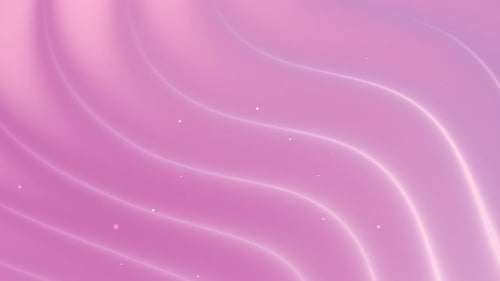 Abstract Fluid Waves Glowing Lines Particles Background Loop