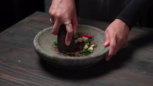 Traditioneller indonesischer Sambal