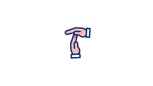 Handsignal Animated Icon