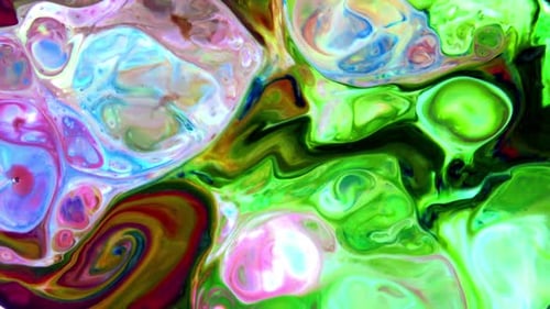 Abstract Paint Spreads And Swirling Texture 316