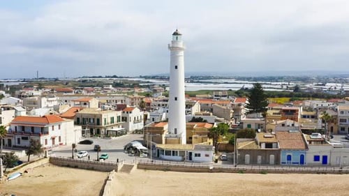 Ancient Lighthouse of Punta Secca in Sicily