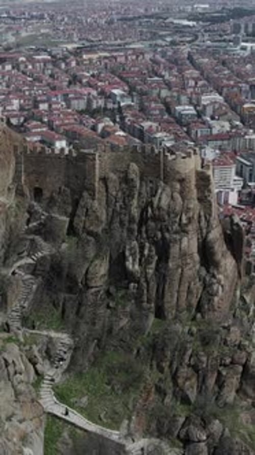 Imposing Medieval Castle Ruins