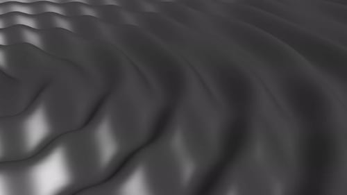 Silky Fabric with a Black Wavy Texture Intro Able to Loop