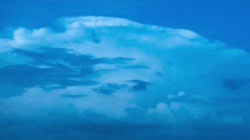 Stormy sky lightning. Time lapse
