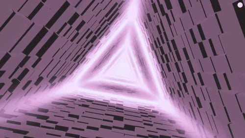 Psychedelic Dynamic Tunnel Background Video