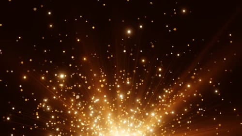 golden sparkles light streaks background stars