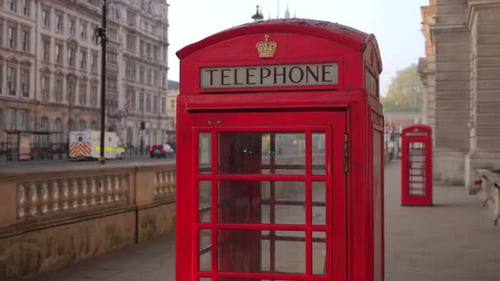 Iconic Red Telephone Booths in London A Timeless Vintage Charm That Captivates Visitors