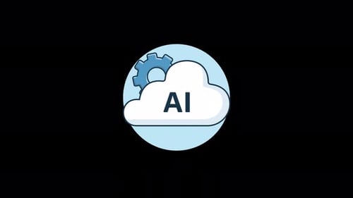 Ai Technology Concept Animation Video - Transparent