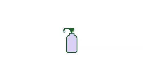 Cream Soap Icon animation