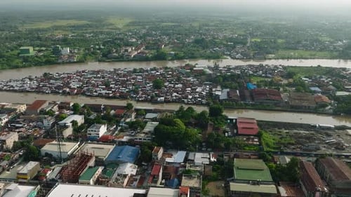 Cityscape Cotabato City in the Philippines