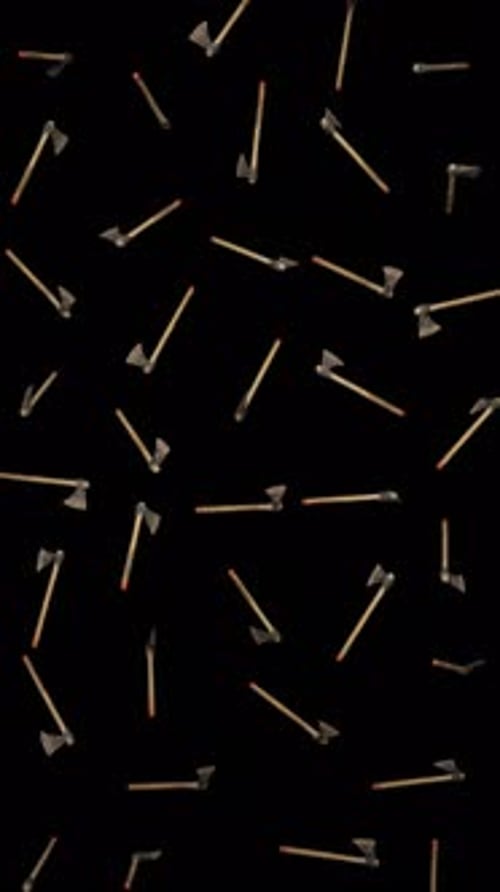 Vertical Falling Axes on Alpha