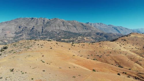 Aerial view of mountain