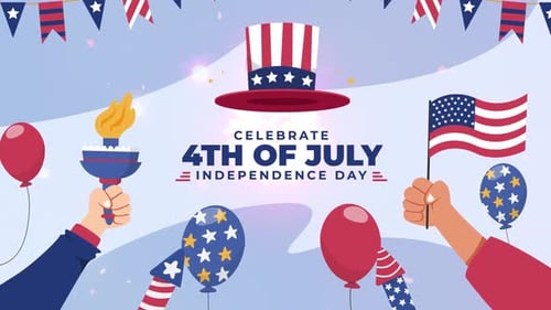 4th Of July Background V02