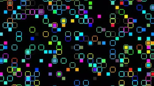 Fundo de loop abstrato de ritmo de música digital