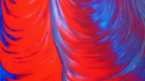 Movable Bluered Background with an Ornamental Pattern