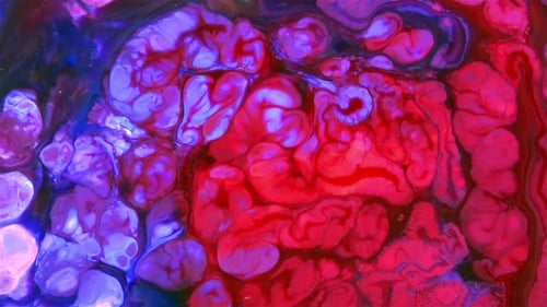Abstract Colorful Ink Movements Spreads On Water Texture 816