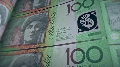100 Dollar Australia Banknotes