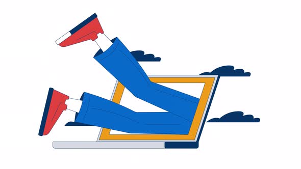 Full dedication to work 2D animation, Elements Motion Graphics ft ...