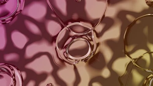 Fond de verre d'eau propre