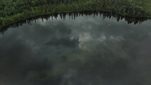 Beautiful Lake in the Mountains