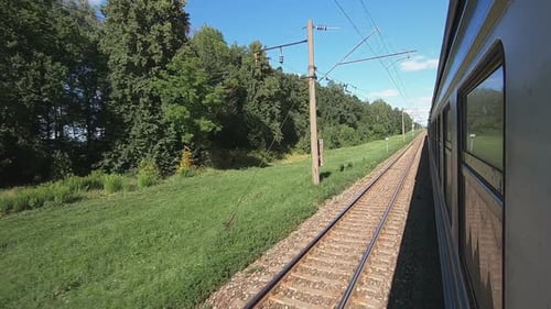 The Passenger Train Moves
