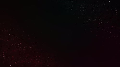 Abstract Sparkling Particle Logo Reveal Background