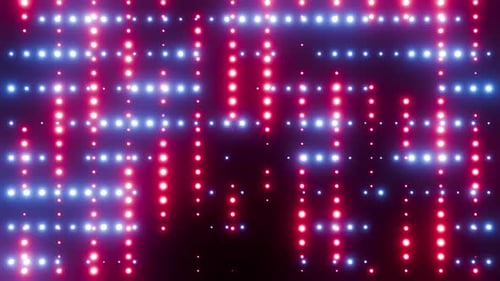 Doppeltes farbiges Rot mit blauem VJ Seamless Loop-Hintergrund für Show oder Party