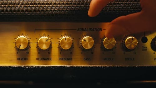 Adjusting Golden Knobs on an Amplifier