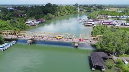 Bridge connecting Batulicin sub district with Simpang Empat