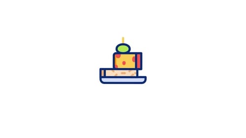 Cheese Animated Icon