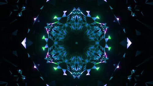 Fond de mouvement vidéo abstrait en boucle visuelle