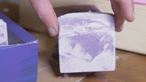 Organic Lavender, coconut and olive oil soap