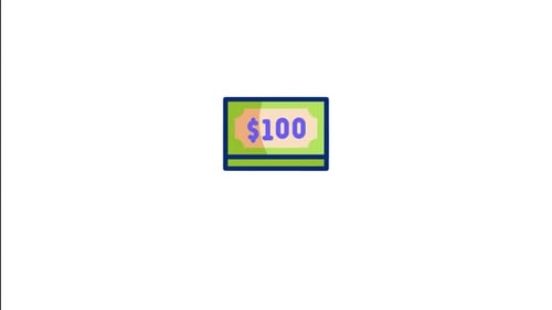Dollar Bill Animated Icon