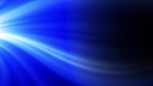 Abstract Blue Light Rays Burst Energy Background Loop