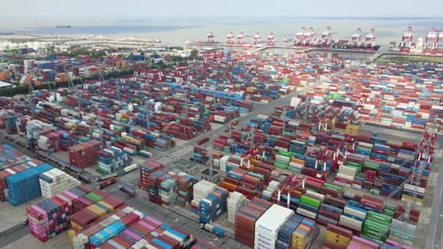 Container Port in China