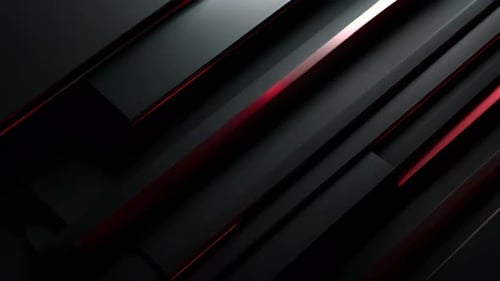 Dynamic Abstract Red Light Lines Corporate Reveal
